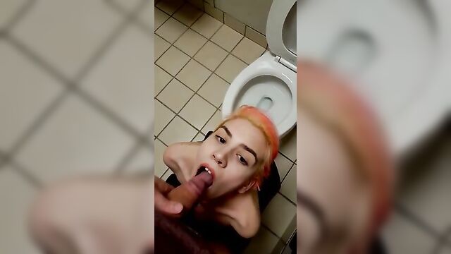 Piss drinking - obedient slut drinks piss -