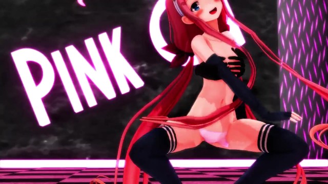 【MMD】PINK CAT (hand remake) in Kawakaze【R-18】