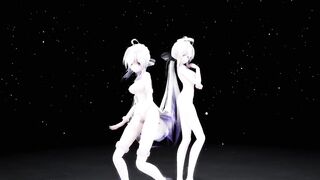 【MMD】HakuX2 - Trouble Maker【1080p 60fps】【R-18】