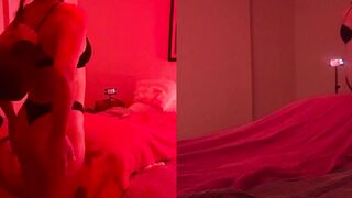 MIlD spanked, whipped, eaten then fucked in her pussy and arse