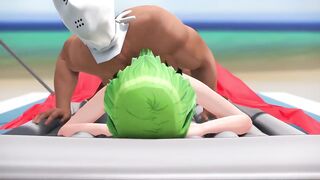 【SEX-MMD】Yuka - Sex on the beach【R-18】