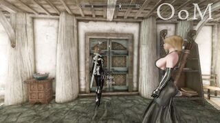 Oona's Second Quest / Chloe - Part 2 / Trapped in Pink Latex Catsuit and Chastity