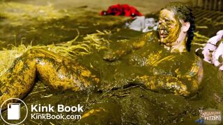 Farmer girl Bettys messy mistake - bathing in cowshit