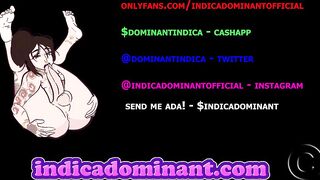 INCREDIBLE Fuck Machine Self Sucking! - Indica Dominant