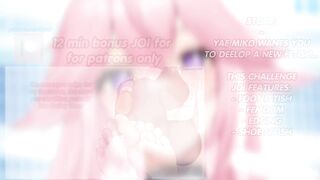 Yae Miko wants to give you a shoe fetish JOI (femdom, feet, edging, humiliation)