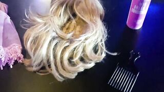 Dominatrix Mara Transforms Her sissy into a Pink Barbie [Feminization Kink / BDSM POV]