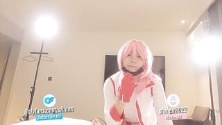 【Uma musume】 Blowjob and Cowgirl Haru urara Hentai Cosplay, POV ハメ撮り part.8