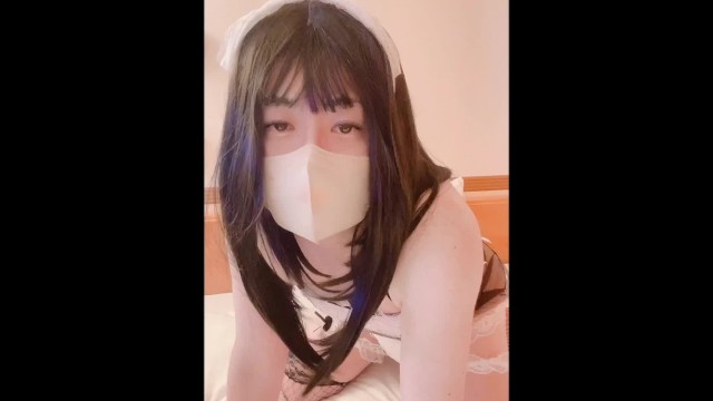 Crossdresser,Tomgirl,Trap,Masturbation,Beauty,Cute,Kawaii,Japanese,Maid,Cosplay