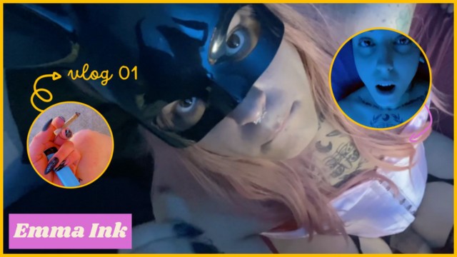 Emma Ink Vlog EP01 - Day by day, blowjob, handjob, anal and creampie - Full video on OF/EMMAINK13