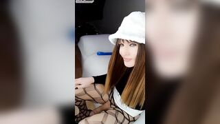 beautiful tgirl trap reveals big cock on webcam