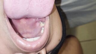 Bulge deepthroat with cum and piss in mouth 03/28/2023