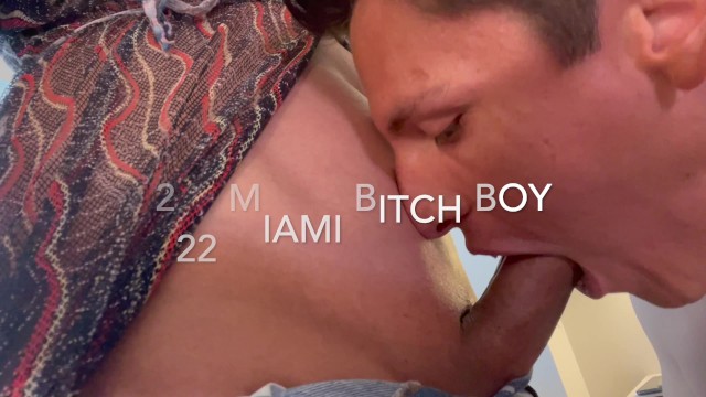 Miami Straight boy took a big cock raw (miami bitch boy)