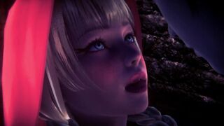 LITTLE RED RIDING HOOD HAS GROWN UP AND IS PLAYING WITH VIBRATORS | 3D Animation
