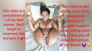 Stepdaughter in the best scenes compiled from DeepThroat and Cum 2022