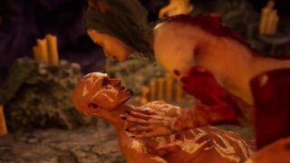 Succubus sex with slave