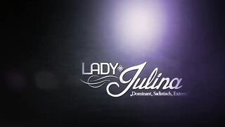 Slave Humiliation - Under Control of German Domina Lady Julina