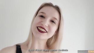 Femdom! My Stepbrother-Cuntlicker serves my Pussy and I cum in his mouth! - POV