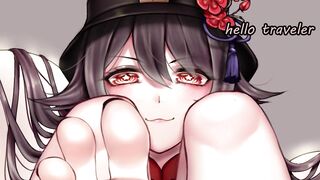 Anime Feet JOI with Hu Tao(femdom, feet, edging, humiliation, domination, JOI)