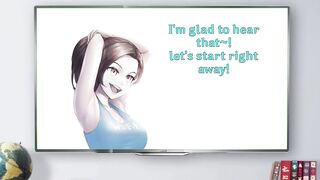 Wii Fit Trainer Hentai JOI BDSM (Femdom/Humiliation Work out Feet/armpit Degradation)