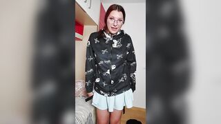 (SPH) Hot latina humiliates your small dick and compares it to her big strap on dick
