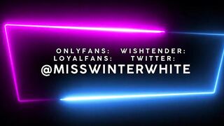 Faggot Goon For Daddy - FemDom, Gooning, Encouraged Bi, JOI - MissWinterWhite