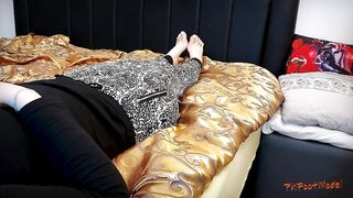 She told me, You can't cum If You want to worship my feet tomorrow