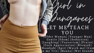 ASMR | New Neighbor teaches you how to masturbate | Blowjob | Handjob | Cum on tits