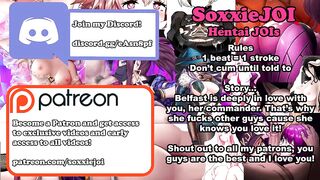 Hentai JOI - Belfast (Azur Lane) loves Cucking you! (Cucking, Femdom, Footjob, Gangbang, CEI)
