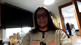 POV footjob and blowjob homemade on pornstar daylife with her boyfriend Sheila Ortega