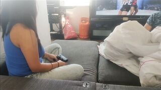 fucking my friend's girlfriend while he is resting