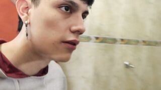 HEY STEPSON!! PASS ME THE PANTIES I HAVE IN THE BATHROOM, SEX WITH HORNY STEPMOM