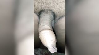 Footjob creampie casero (hecho para un cliente pide uno a @analijess en tlgr)