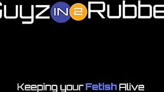 Guyzin2Rubber Hand and Mouth with Guys in hot shiny rubber sucking, jerking, wanking until they cum.