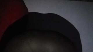 ,Spanked by Belt, Hands, and Purple Whip. Shaking Ass for Daddy and Rimming Asshole