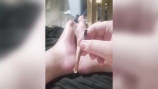 Fat Bastard gagged sounding CBT bondage