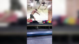 Dante Colle Sweaty Workout with Masturbation ASMR