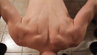 Working out a bit and getting horny