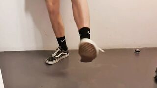 Horny Soccer Player Jerk off and Feet Domination - Part 1