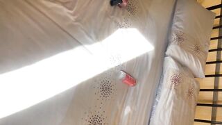 Blindfolded and Fucked Raw by Anonymous Grindr Hookup Cum Pushed Out