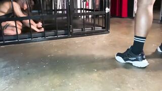 Master with Viktor Rom Bareback Hot fuck session in the fetish club