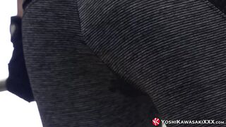 YOSHIKAWASAKIXXX - Japanese Yoshi Kawasaki Works Out Solo