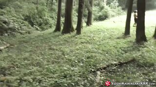 YOSHIKAWASAKIXXX - Yoshi Kawasaki Raw Fucks In The Woods