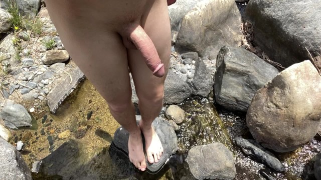 Socially Distancing my Naked Self by the River | HD 60FPS