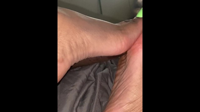 Sensitive, edging Footjob one of the best yet