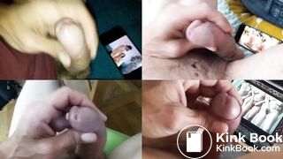 Je me fais éjaculer, zizi dur très odorant, pipi, prout et sperme à gogo