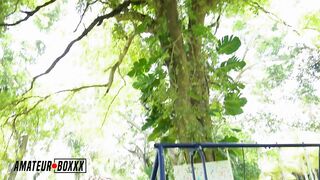 Asian School Girl Lulu Chu Masturbates in Public Park - Amateur Boxxx