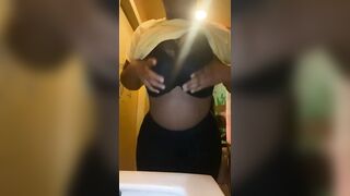 Night club tit drop