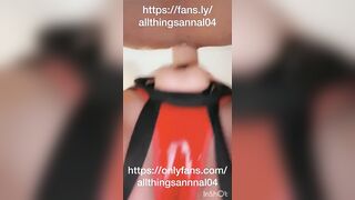 Claiming his ass with my cock - check out my links for full video