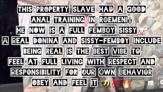 This Femdom PROPERTY OF MISTRESS TIRZA is PASSED FOR 48u REALL DOMINATION NOW HE IS A ????SLUT PIG