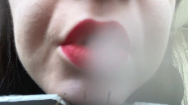 Naughty Mitress Lara smokes and vapes and touches herself